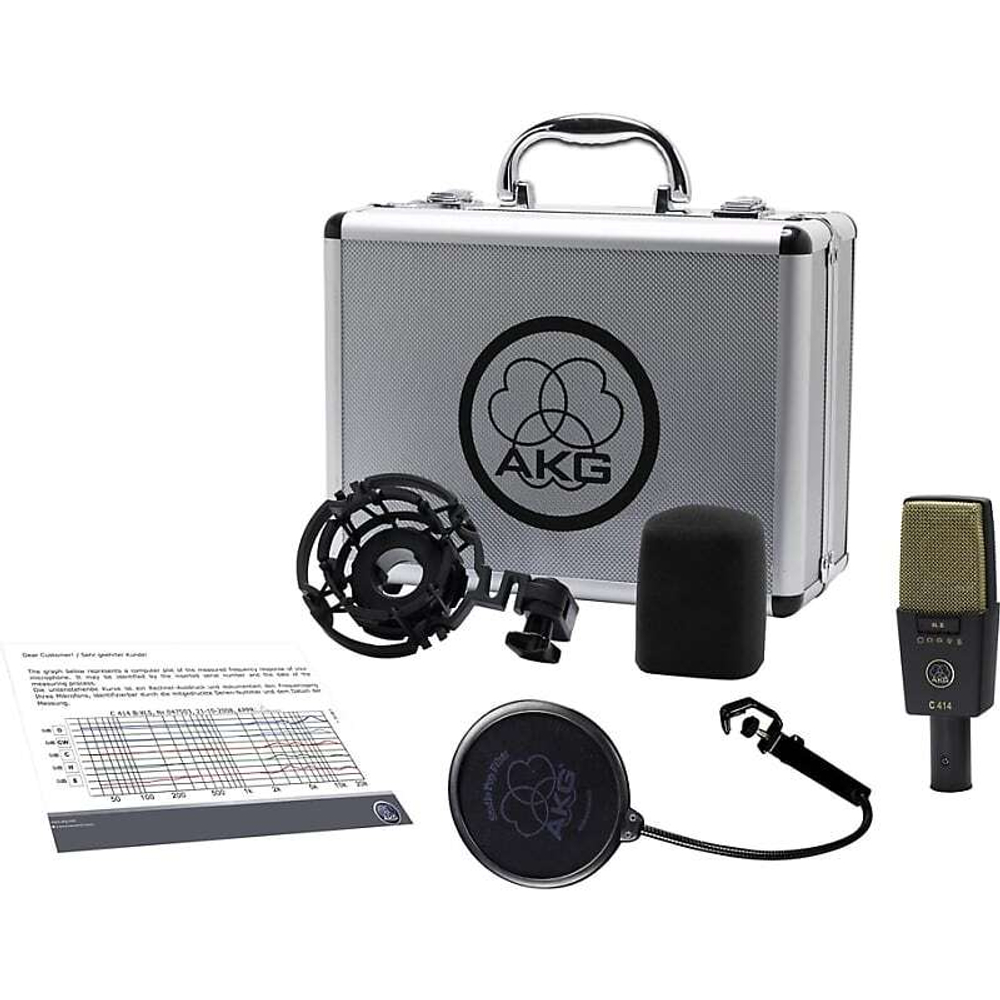 Конденсаторный микрофон AKG C414 XLII Large Diaphragm Multipattern Condenser Microphone