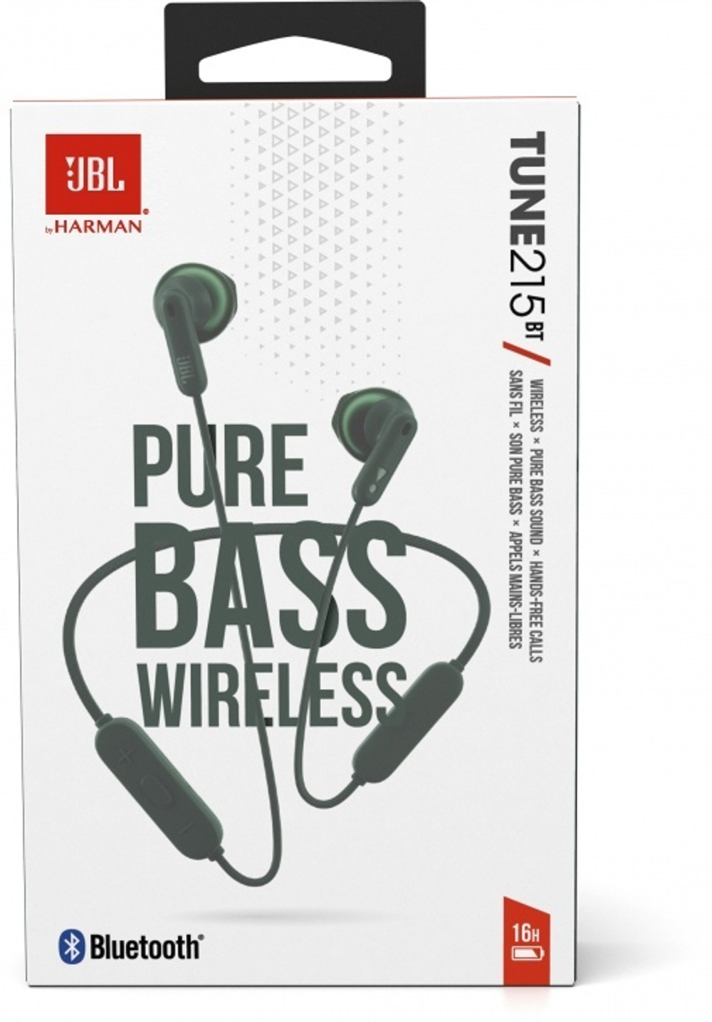 Беспроводные наушники JBL Tune 215 BT Green