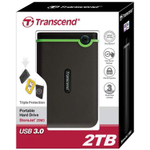 Внешний жесткий диск Transcend StoreJet 25M3S 2ТБ (TS2TSJ25M3S)