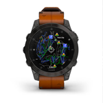 Спортивные титановые наручные часы Garmin Epix Gen 2 010-02582-30
