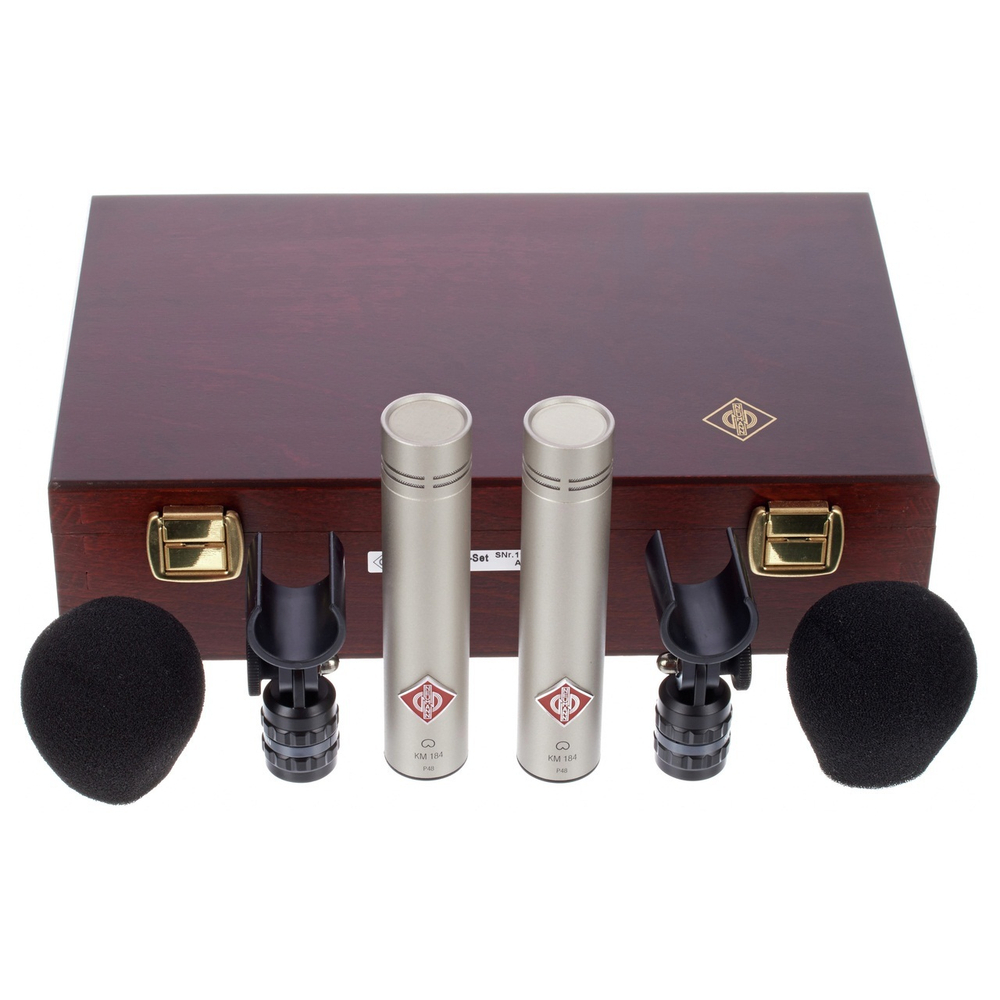 Микрофон Neumann KM 184 mt Small Diaphragm Cardioid Condenser Microphone Matched Stereo Pair