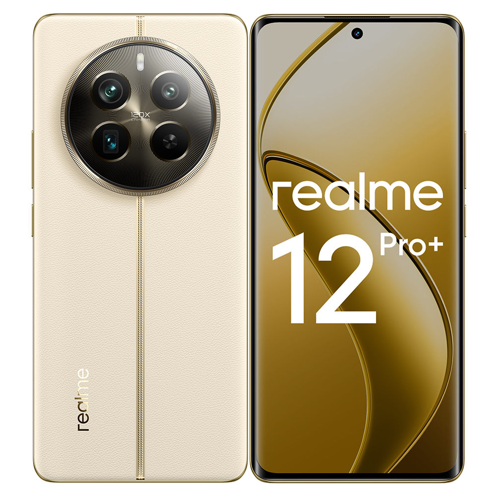 Смартфон realme 12 Pro+ 5G 8/256 ГБ RMX3840, Бежевый песок