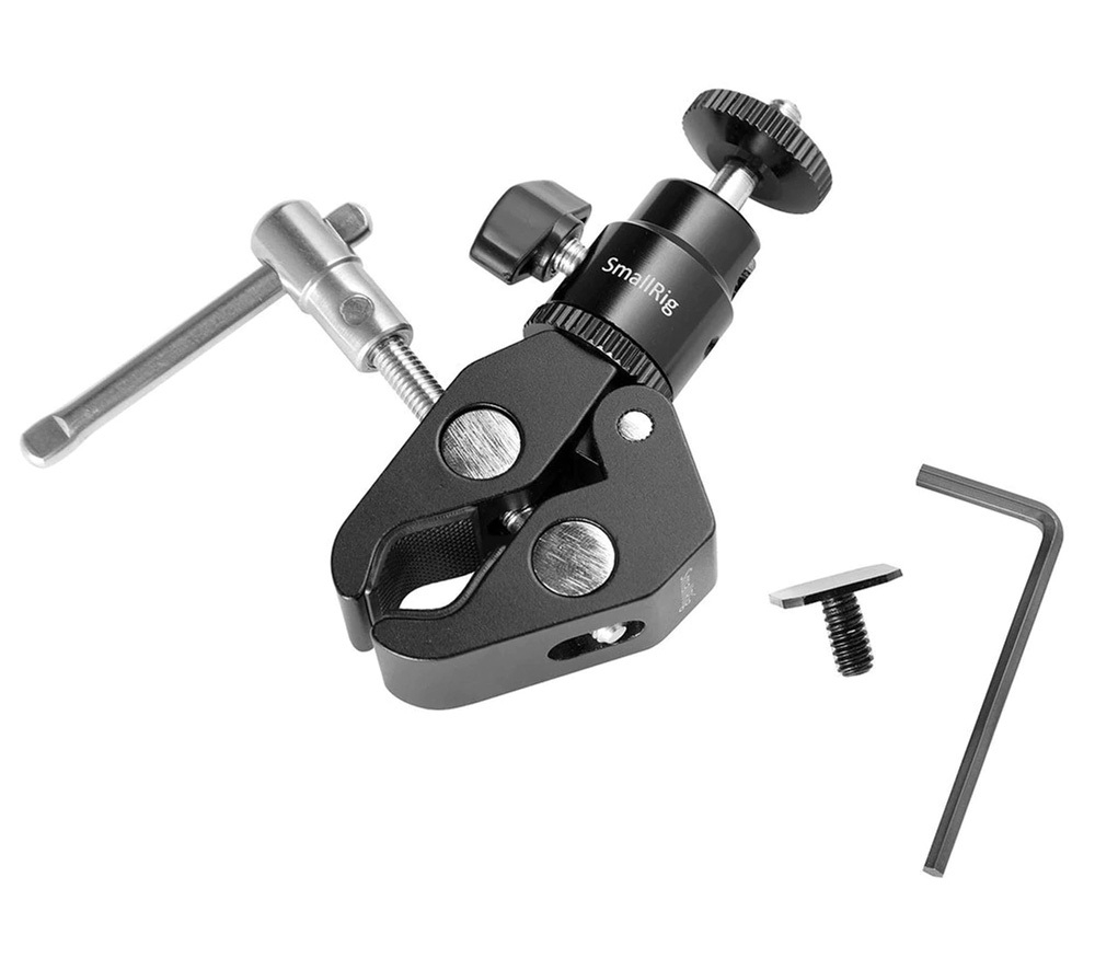 Зажим SmallRig 1124 Clamp Mount с шаровой головкой