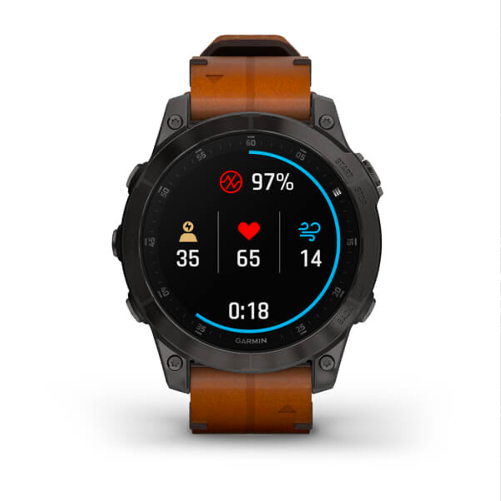 Спортивные титановые наручные часы Garmin Epix Gen 2 010-02582-30