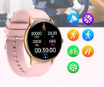 Умные часы Colmi i10 Silicone Strap Gold-Pink
