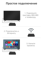 Смарт-приставка Harper ABX-480 4/32 черный