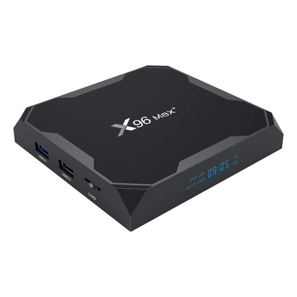 Смарт ТВ приставка DGMedia X96 Max+, Андроид медиаплеер 4/32 Gb, Amlogic S905X3
