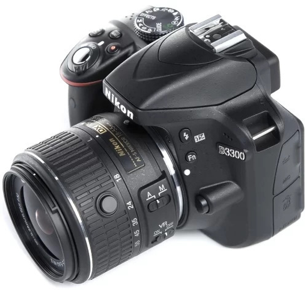Фотоаппарат зеркальный Nikon D3300 18-55mm VR II Black