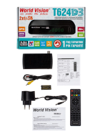 DVB-T2 приставка World Vision T624 D3 Black