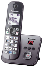 DECT телефон Panasonic KX-TG6821RUM серый
