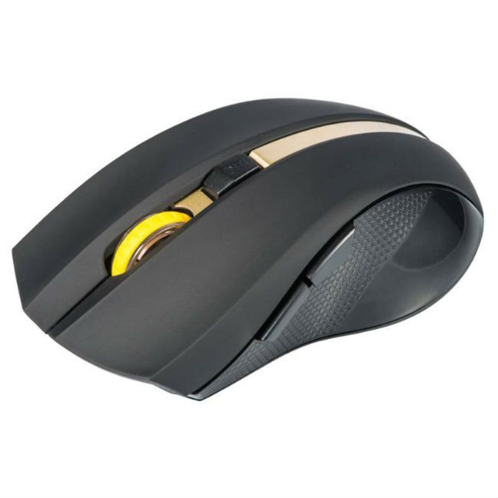 Беспроводная мышь OKLICK 495MW Gold/Black