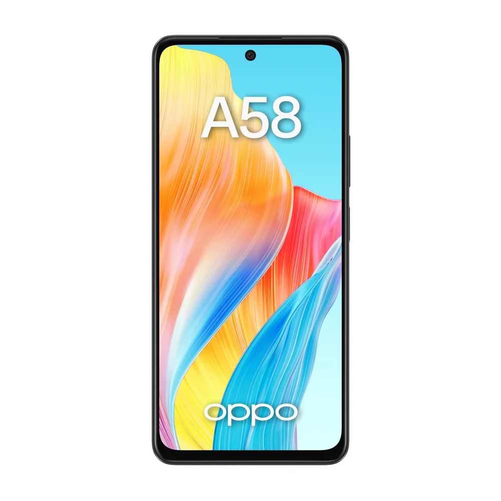 Смартфон Oppo A58 6/128GB блестящий черный (631001000333)