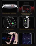 Умные часы Smart Watch MW27 Plus Беспроводная зарядка 44mm (Серый)