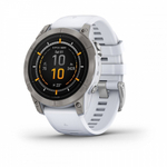 Часы Garmin Epix Pro Gen 2 Sapphire 47 мм Stone White Titanium DLC (010-02803-21)