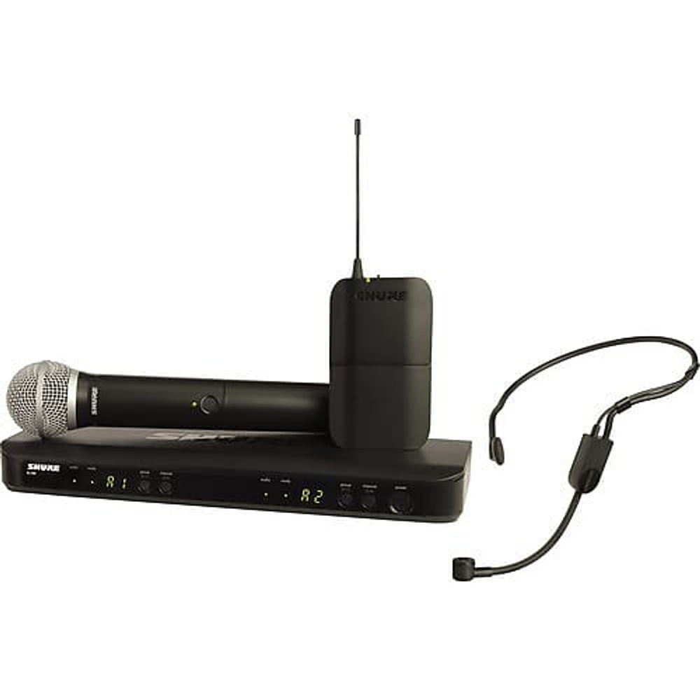 Микрофон Shure BLX1288/P31 Combination Wireless PGA31 Headset и PG58 Handheld Microphone System