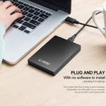 Внешний жесткий диск Kesu K107 USB 3.0, 500 GB, Black