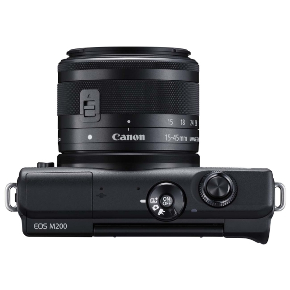Фотоаппарат системный Canon EOS M200 15-45mm Black