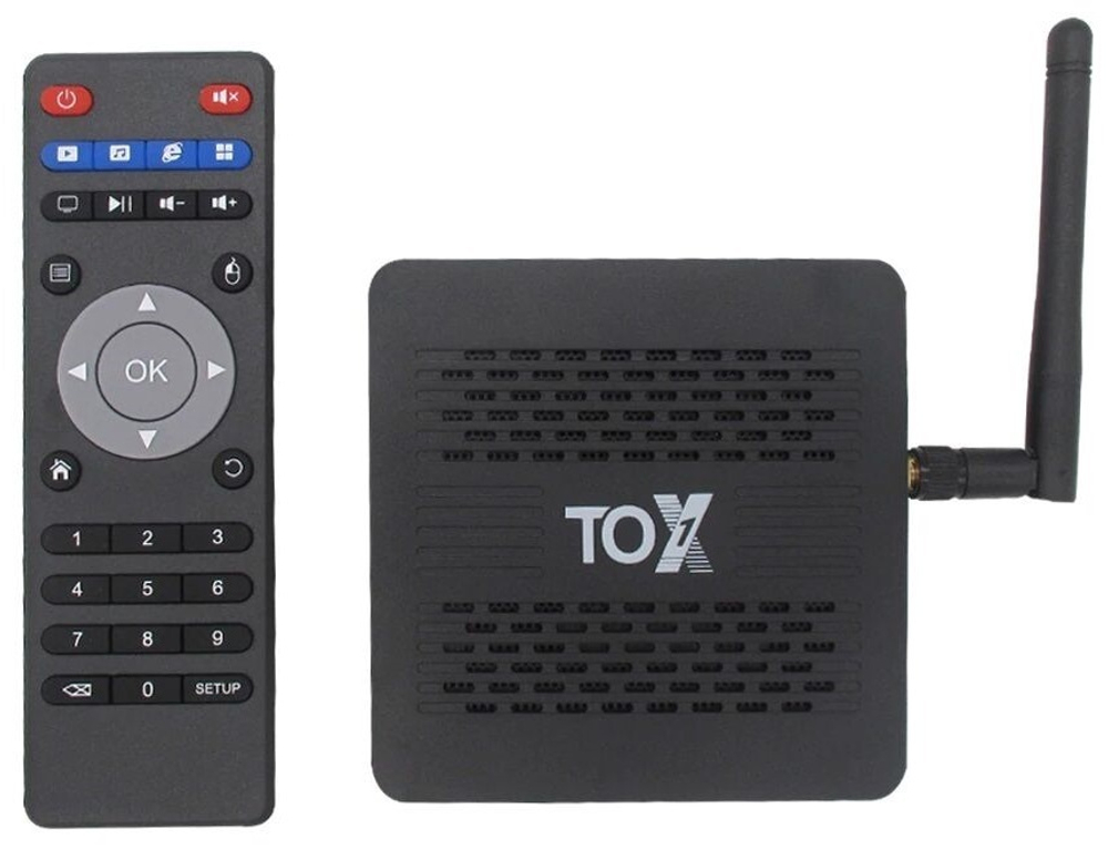 Смарт ТВ приставка Trust On X TOX1 Media TV box 4/32 Гб Android 9.0