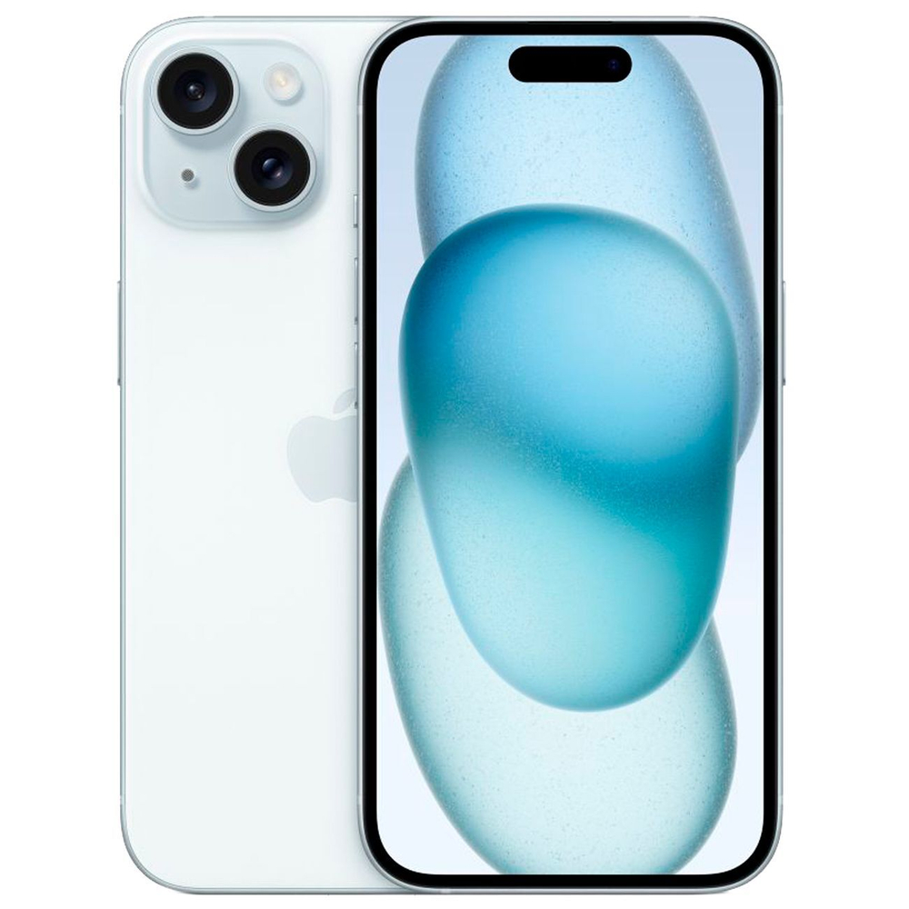 Смартфон Apple iPhone 15 128 Гб nano-SIM + eSIM Blue