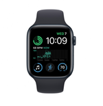 Смарт-часы Apple Watch SE 44 мм 2023 тёмная ночь, M/L спортивный ремешок