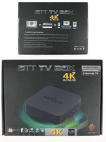 Смарт-приставка XPX MXQ 4K черный