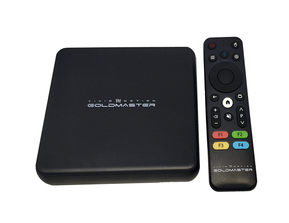 GoldMaster GM I-910 2/16GB - Смарт-приставка Android 10 TV