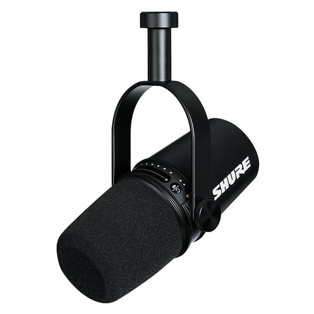 Микрофон для подкастов Shure MV7 Dynamic USB Podcast Microphone
