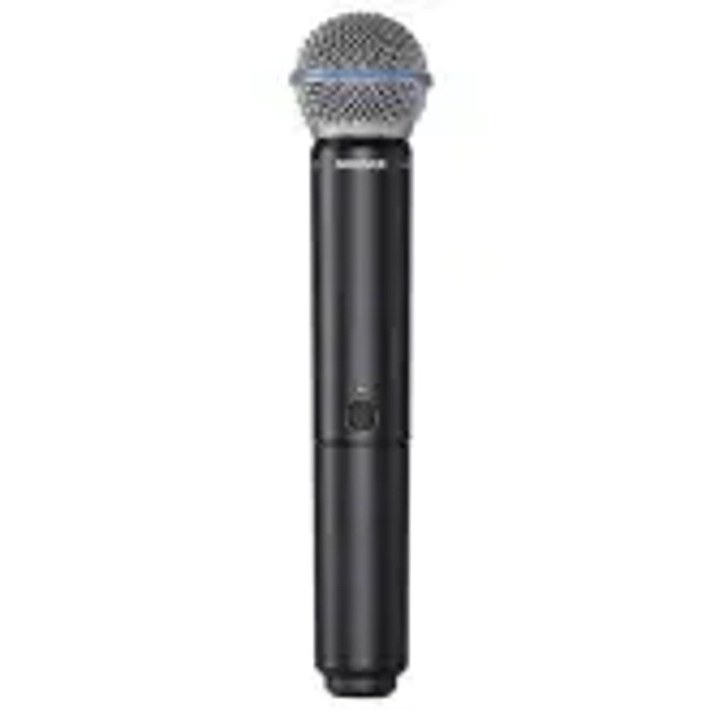 Микрофон Shure BLX24R/B58 J11 Rackmount Wireless Handheld Microphone System w/ Beta 58A