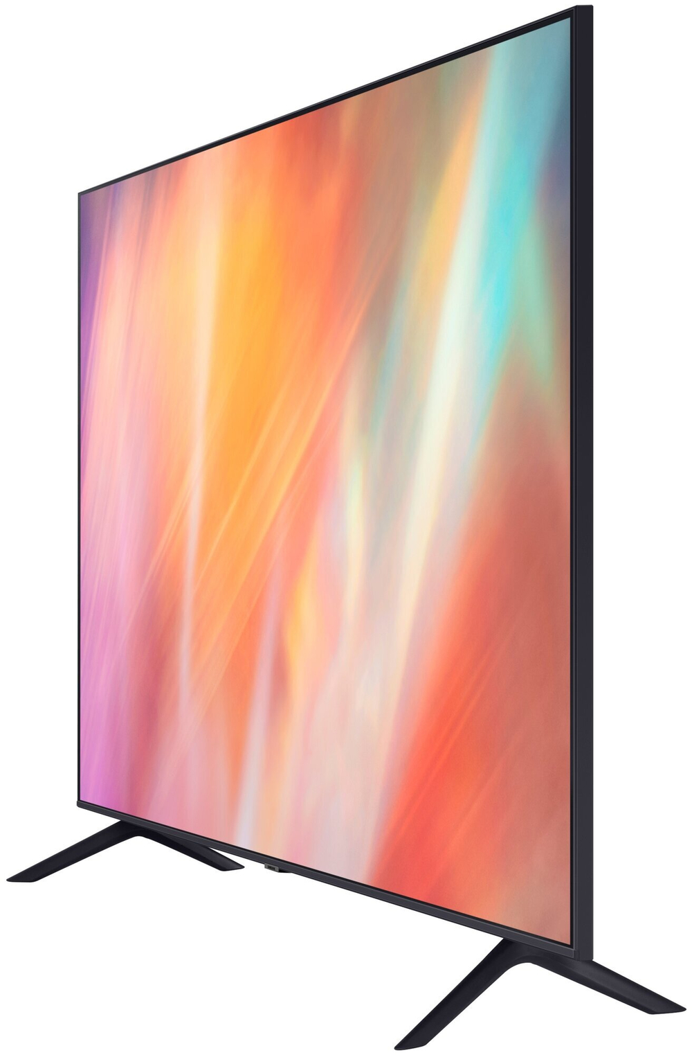 55" телевизор Samsung UE55AU7100U (2021) VA RU черный
