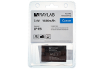 Аккумулятор Raylab RL-LPE6 1600мАч (для EOS 6D 60D, 70D, 80D, 7D, 5D mark II, mark III)