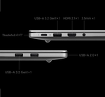 Ультрабук Xiaomi RedmiBook 14 JYU4575CN серебристый (125041)