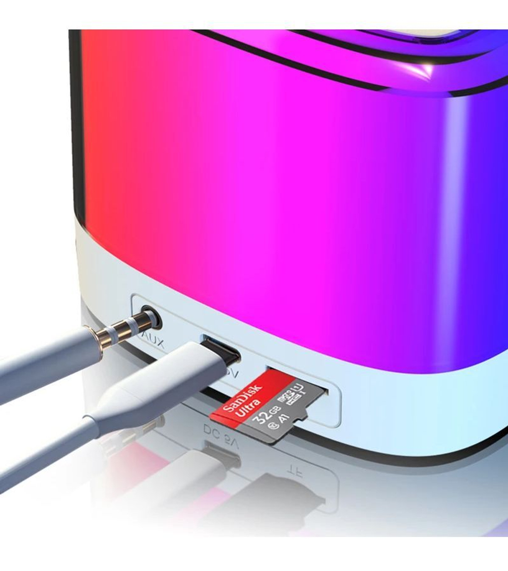 Портативная Bluetooth колонка T7 с 2 микрофонами