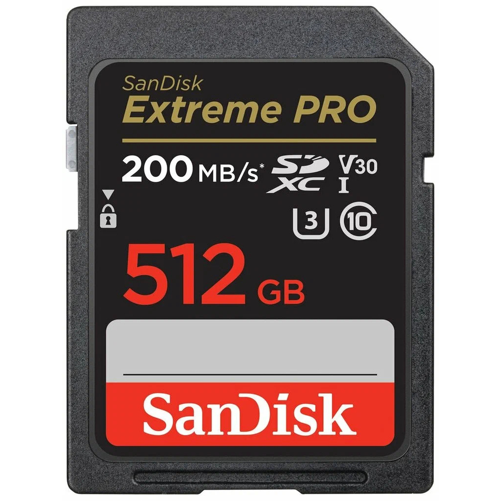 Карта памяти Sandisk Extreme Pro 512GB, SDSDXXD-512G-GN4IN