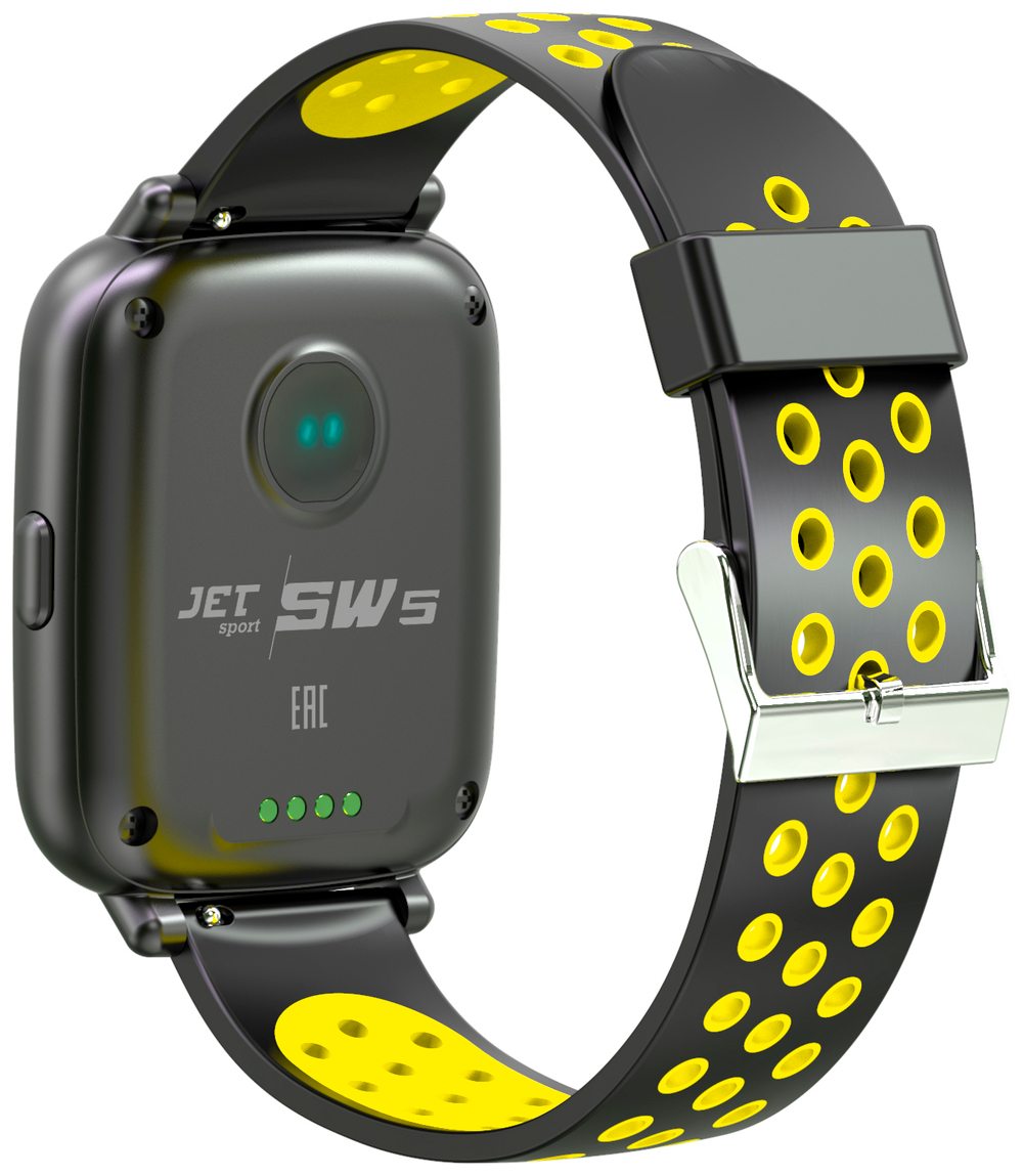 Смарт-часы Jet Sport SW-5 Black/Yellow