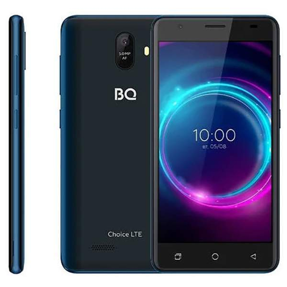 Смартфон BQ 5046L Choice LTE Deep Blue, 2/16Gb