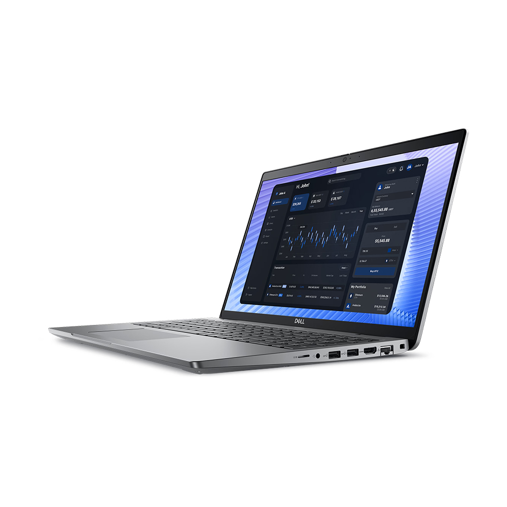 Ноутбук Dell Precision 3590, 15.6&quot;, 16 ГБ/1 ТБ, Ultra 7-155H, RTX 500 Ada, серый, английская раскладка