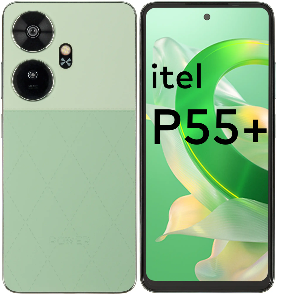 Смартфон Itel P55+ 256+8 Royal Green ITL-P55P.256.ROGR