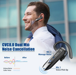 Bluetooth-гарнитура New Bee( LC-B45) с активным шумоподавителем черный