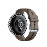Смарт-часы Xiaomi Watch 2 Pro - Bluetooth Silver Case with Brown Leather Strap