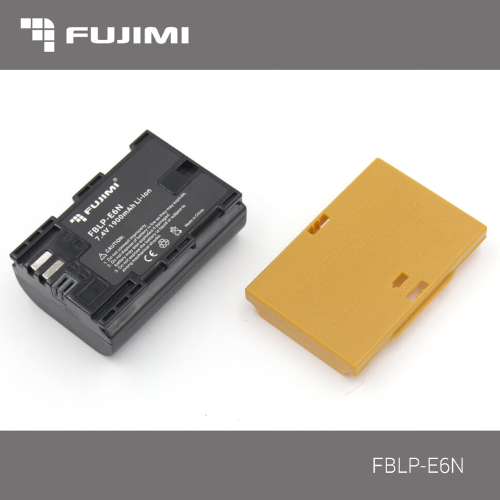 Аккумулятор для фотокамер Canon Fujimi FBLP-E6N (1900 mAh)
