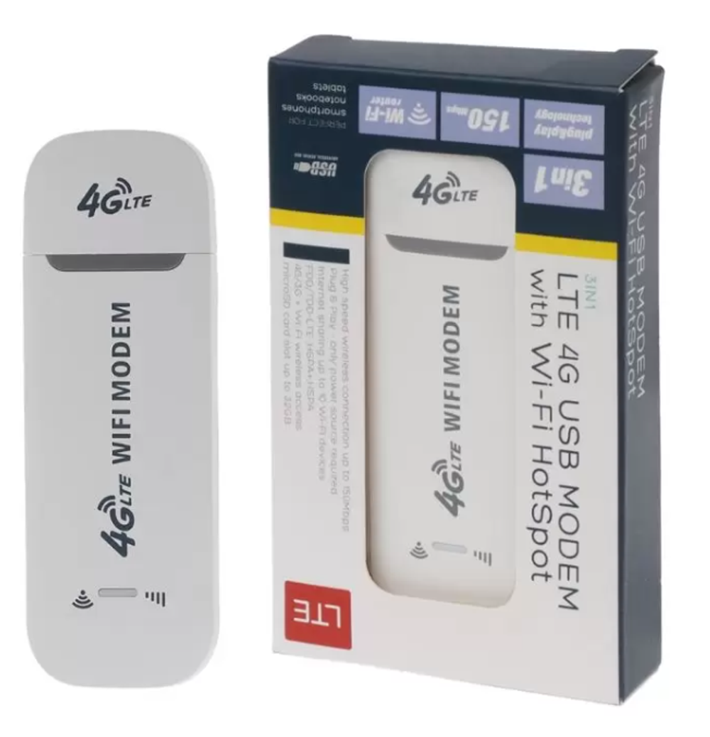 4G Модем NoBrand DMM001W WIFI белый