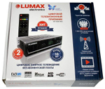 DVB-T2 приставка Lumax DV-3201HD Black