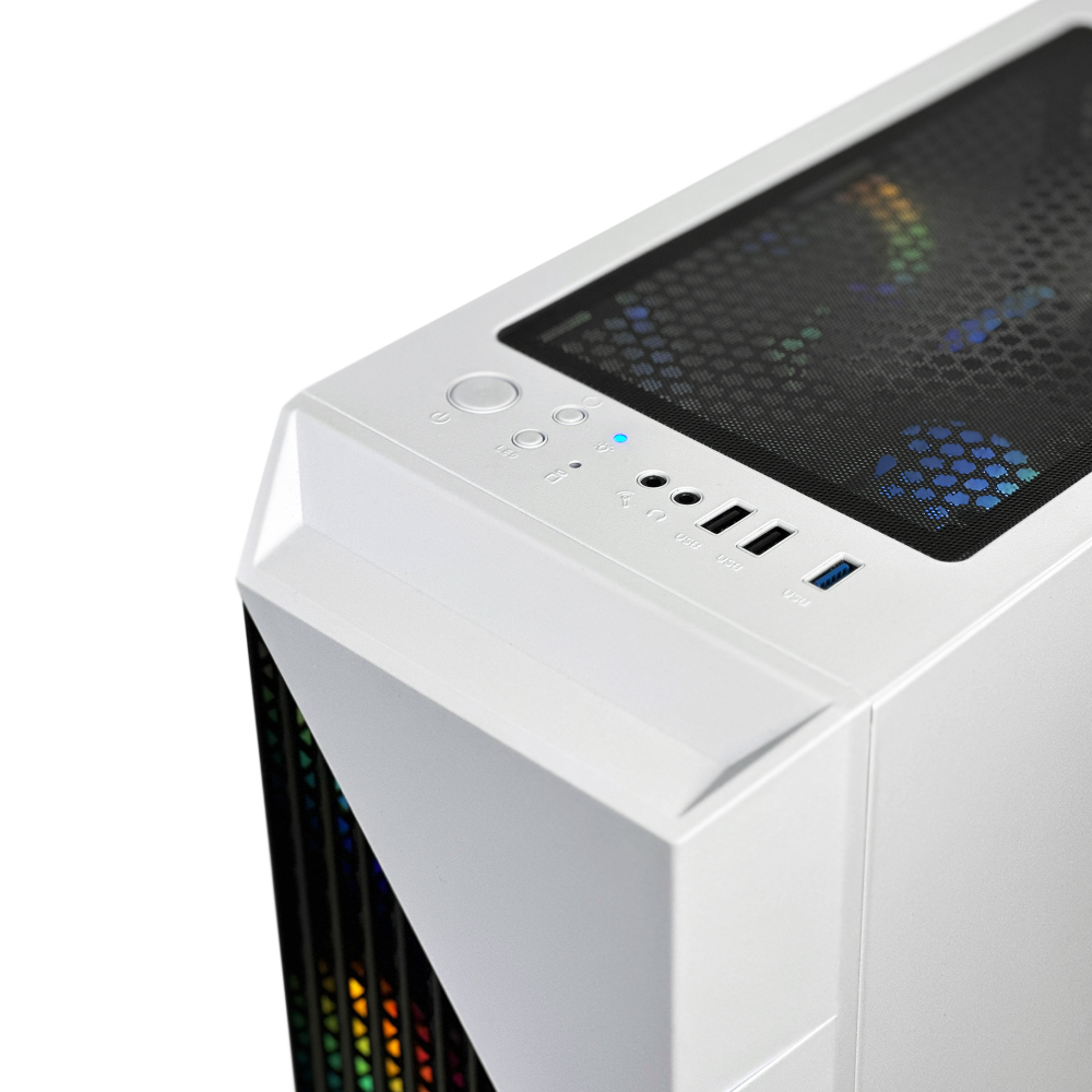 Настольный компьютер Robotcomp F22 Raptor 2.0 V2 White белый (F22 Raptor 2.0 V2 White)