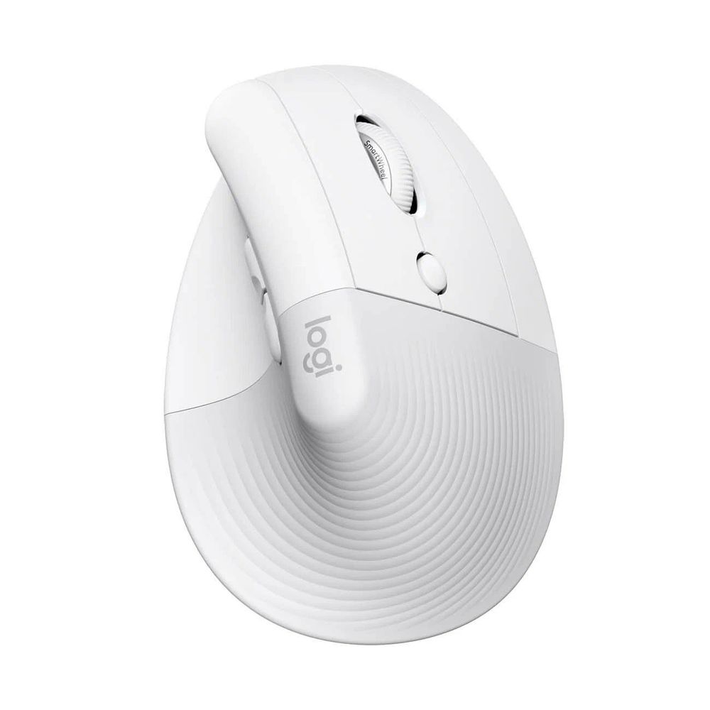 Беспроводная вертикальная мышь Logitech Lift White (910-006486)