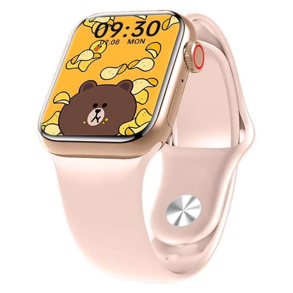 Смарт-часы Smart Watch M16 MINI 38mm Новинка 2021 (Золото)