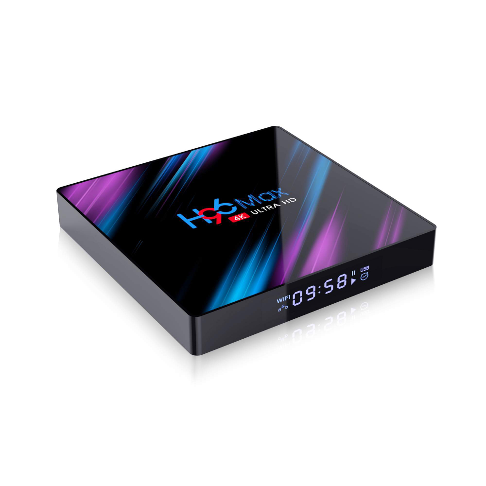 Смарт ТВ приставка DGMedia H96 Max, Андроид медиаплеер 4/64 Gb, RK3318
