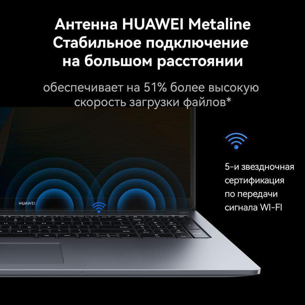 Ноутбук Huawei MateBook D16 MCLG-X Gray (53013WXA)