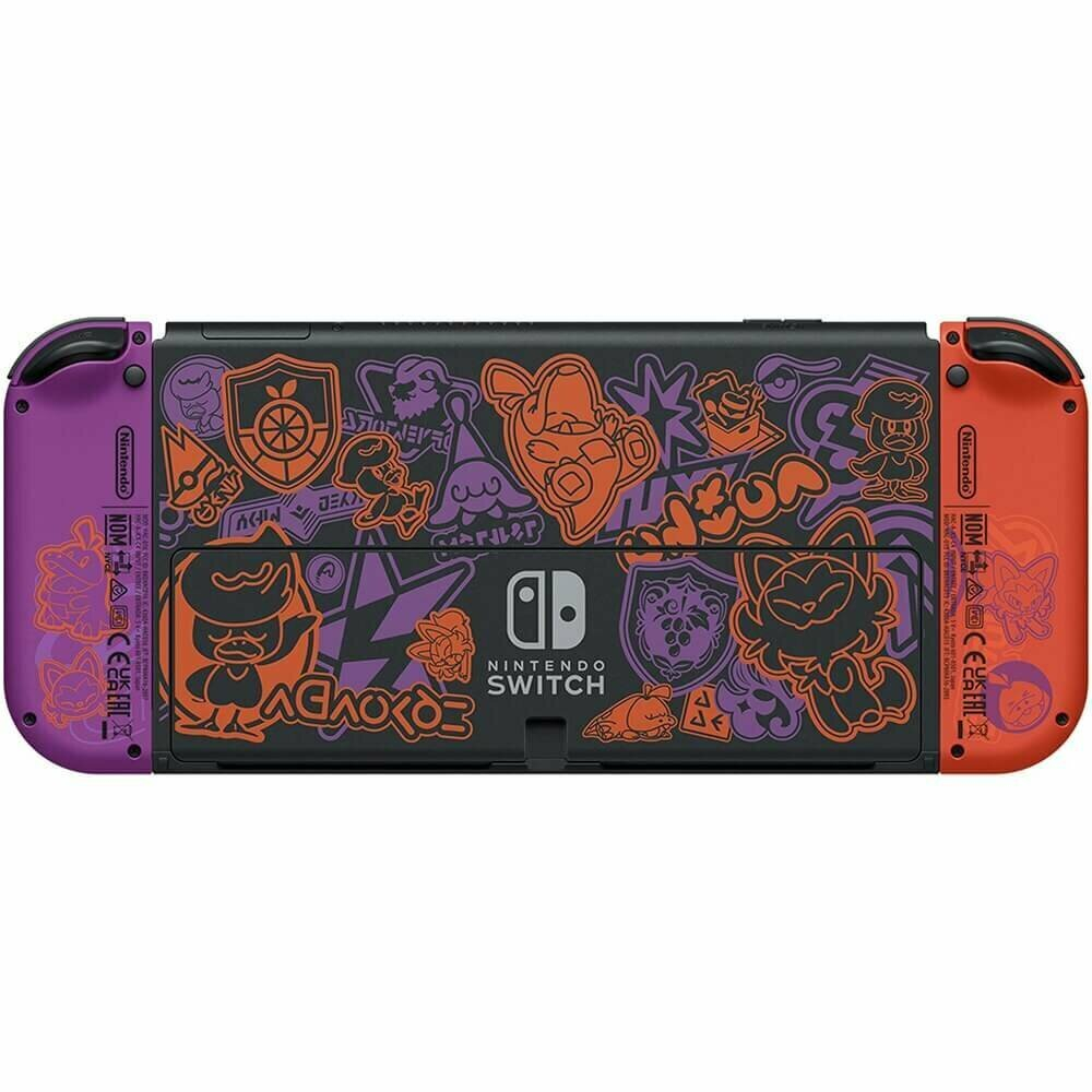 Игровая приставка Nintendo Switch OLED Pokemon Scarlet and Violet Edition