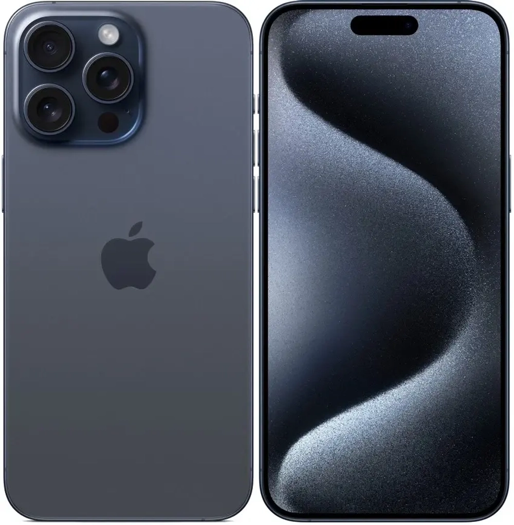 Смартфон Apple iPhone 15 Pro Max 256Gb Blue Titanium 2 SIM HK/CN