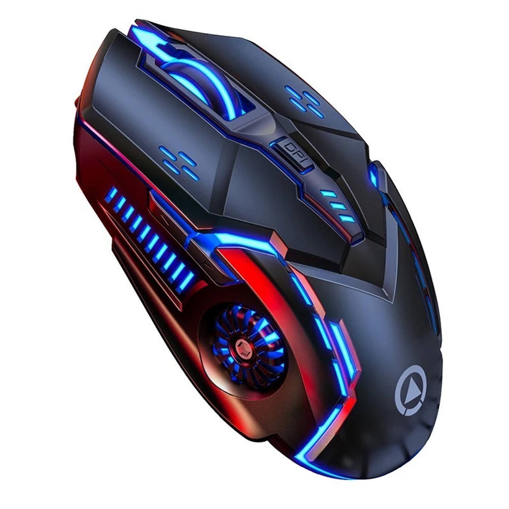 Беспроводная игровая мышь no brand A9tooth черный